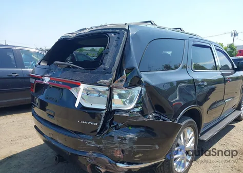 2016 Dodge Durango Limited from USA, damaged, VIN 1C4RDJDGXGC403582